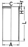 Cilindra čaula - 89025190