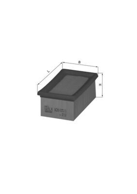 Gaisa filtrs - LX 820