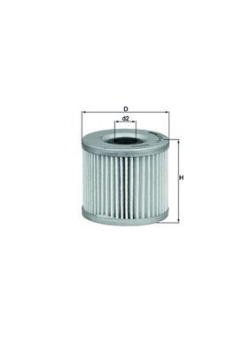 Eļļas filtrs - OX 411