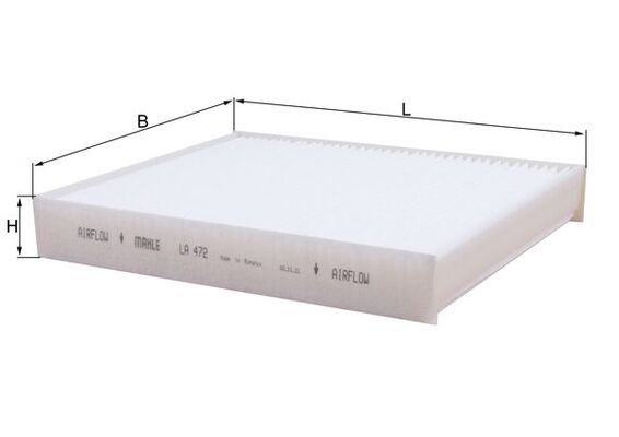 Salona filtrs - LA 472