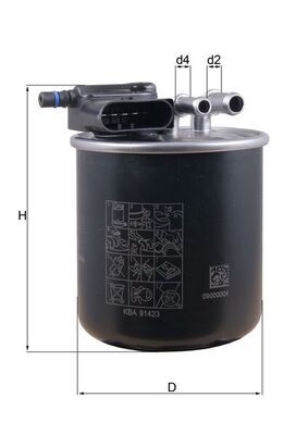 Degvielas filtrs - KL 949