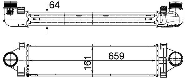 Välijäähdytin - CI 501 000S