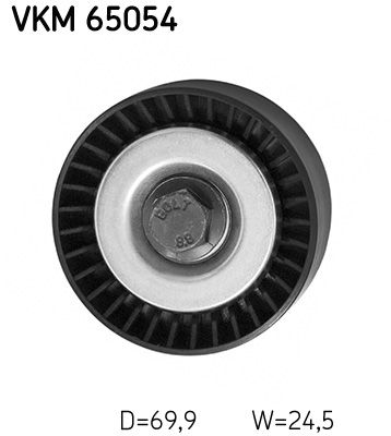 Ohjainrulla, moniurahihna - VKM 65054