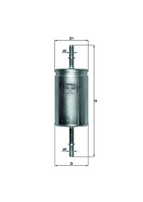Degvielas filtrs - KL 559