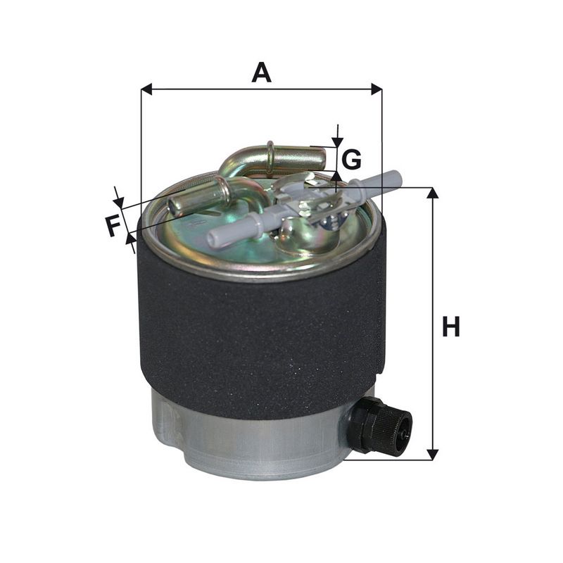 Degvielas filtrs - PP 857/4
