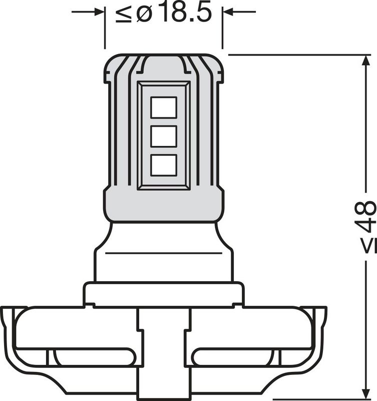 Hehkulankapolttimo, sumo-/takavalo - 5201DWP-1BL