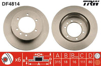 Bremžu diski - DF4814