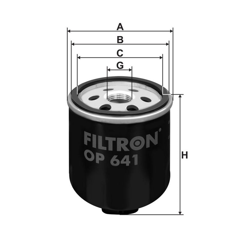 Eļļas filtrs - OP 641