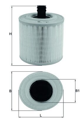Gaisa filtrs - LX 3015/14