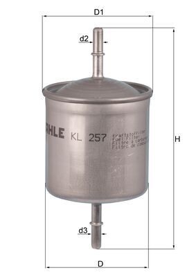 Degvielas filtrs - KL 257