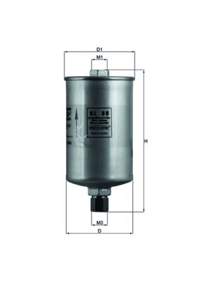 Degvielas filtrs - KL 88