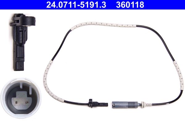 ABS-anturi - 24.0711-5191.3