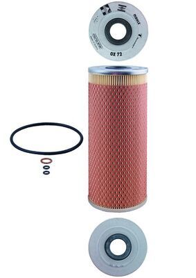 Eļļas filtrs - OX 72D