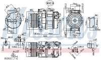 Kompressori, ilmastointilaite - 89595