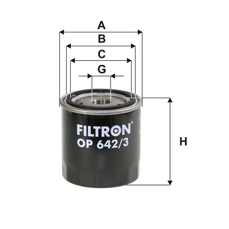 Eļļas filtrs - OP 642/3