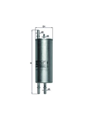Degvielas filtrs - KL 167