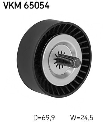 Ohjainrulla, moniurahihna - VKM 65054