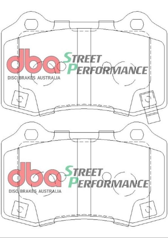 Brake Pads Street Performance | Rear Axle - DB8805SP