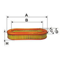 Gaisa filtrs - AE 297