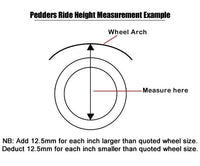 Pedders 30mm Lift Kit.  VW T5 & T6 Van & Chassis Cab. All models EXCEPT T32 - 803618