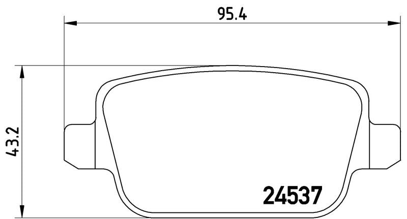 Bremžu kluču komplekts, Disku bremzes - P 44 016