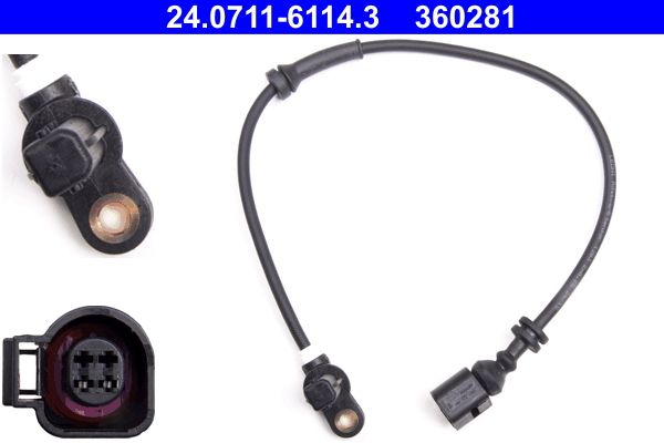 ABS-anturi - 24.0711-6114.3