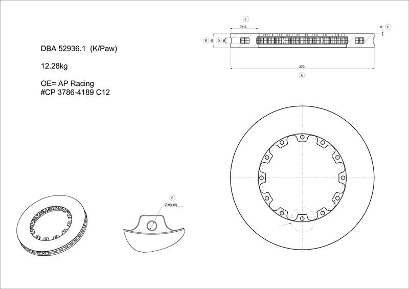 5000 series - Plain Surface - Rotor Only - DBA52936.1