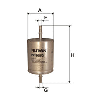 Degvielas filtrs - PP 865/3