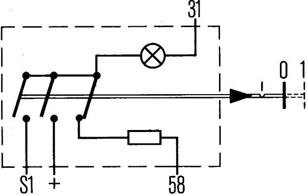 Slēdzis - 6EF 003 916-061