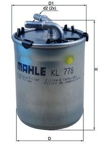 Degvielas filtrs - KL 778