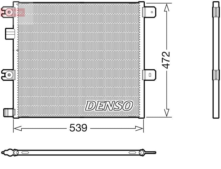 Lauhdutin, ilmastointilaite - DCN99077