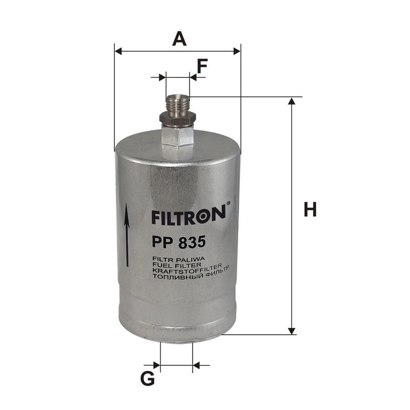 Degvielas filtrs - PP 835