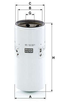 Hidraulikas filtrs - WD 10 021