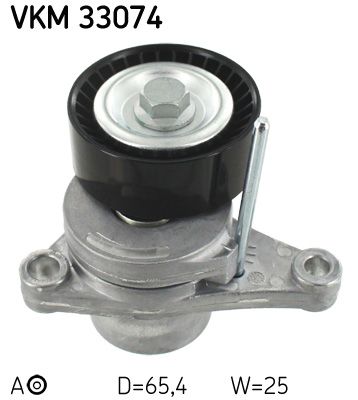 Daudzceliņu siksnas spriegotājrullītis - VKM 33074