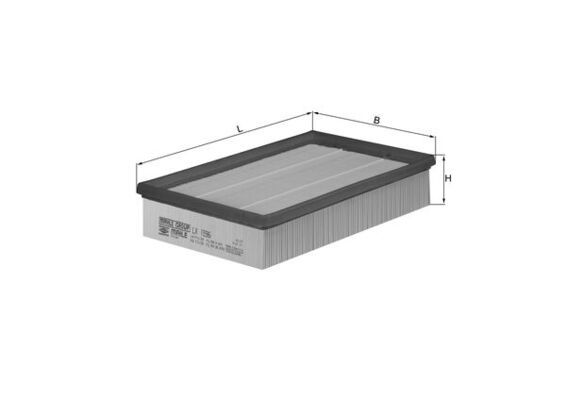 Gaisa filtrs - LX 1596