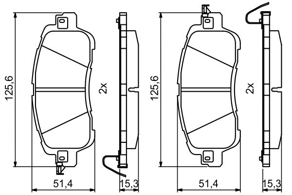 Jarrupala, levyjarru - 0 986 494 832