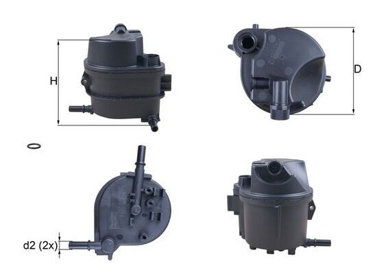Degvielas filtrs - KL 777D