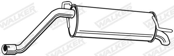 Takaäänenvaimentaja - 23251