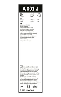 Pyyhkijänsulka - 3 397 110 00A
