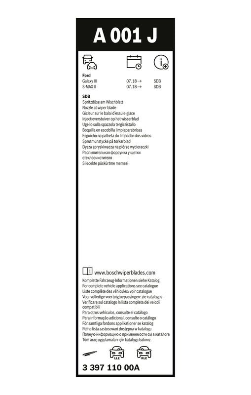 Pyyhkijänsulka - 3 397 110 00A