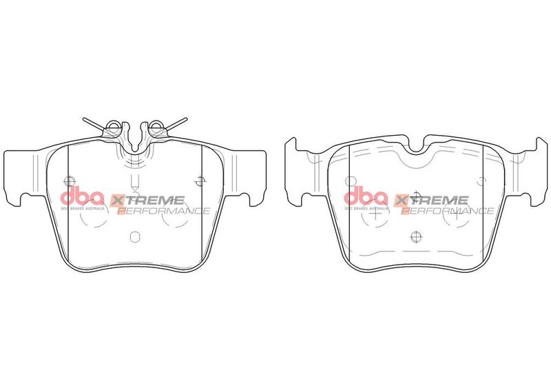 Brake Pads Xtreme Performance | Rear Axle - DB15063XP