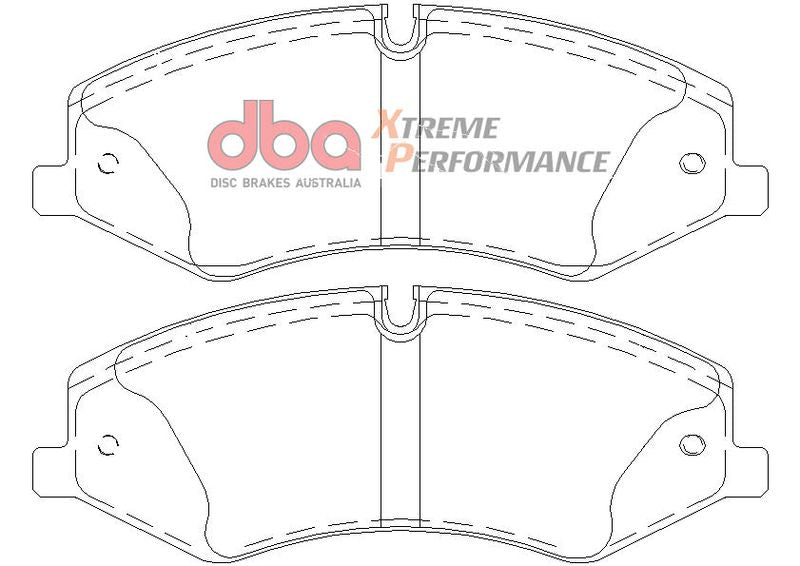Brake Pads Xtreme Performance | Front Axle - DB2203XP