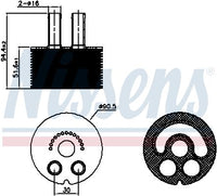 Eļļas radiators, Motoreļļa - 90935