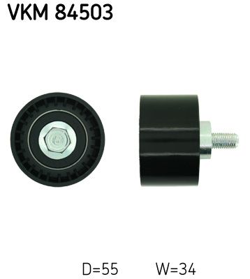 Ohjainrulla, hammashihna - VKM 84503