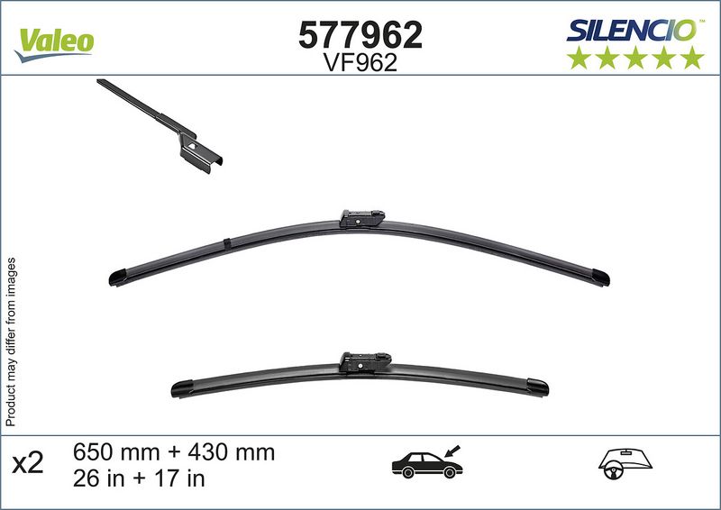 Stikla tīrītāja slotiņa - 577962
