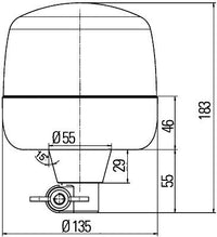 Mirgojošā gaismas signāla lukturis - 2RL 010 979-011