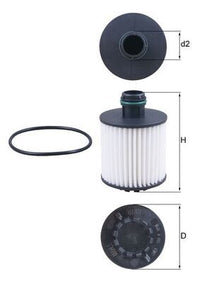 Eļļas filtrs - OX 1171D