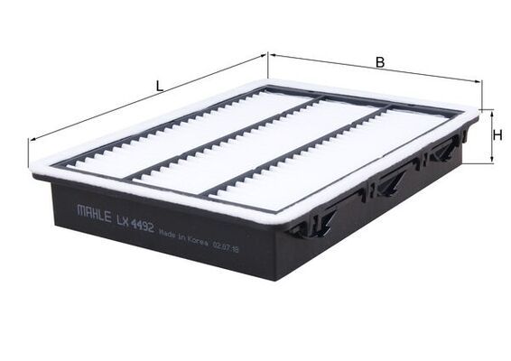 Gaisa filtrs - LX 4492