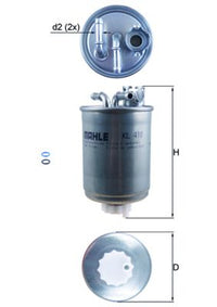 Degvielas filtrs - KL 410D