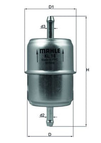 Degvielas filtrs - KL 18 OF